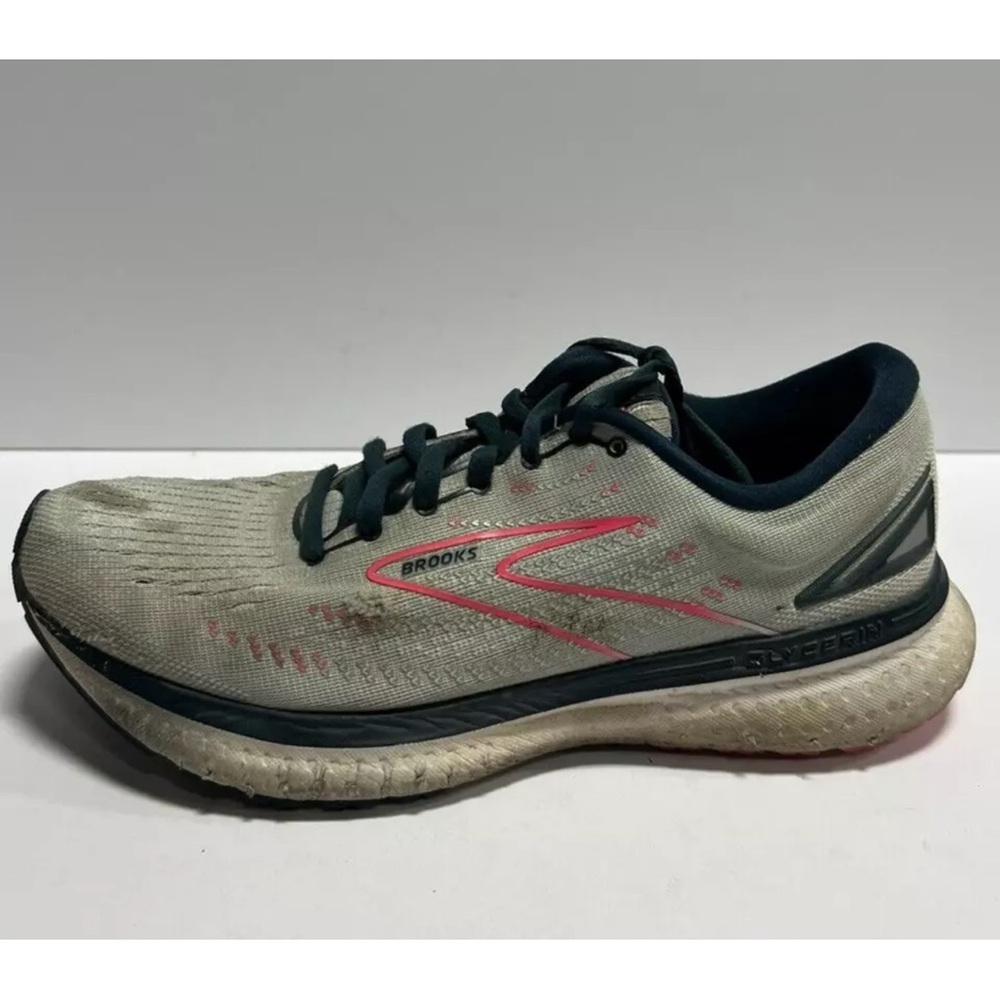 Brooks Women’s Glycerin 19, Gray Running Shoes, Size 9 M